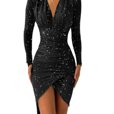PrintLuxe – Vestido Estampado Slim para la Mujer que Sabe que su Silueta es Arte