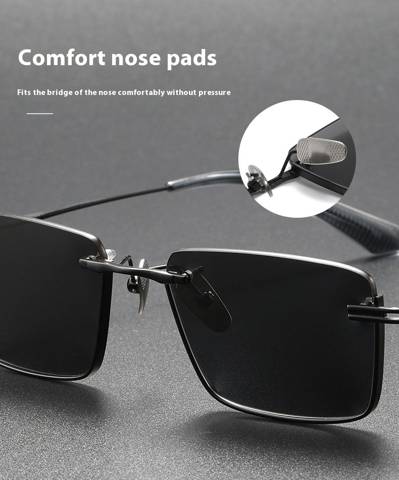 TitanGlow – Gafas de Sol Polarizadas Fashion con Opción Miopía & Marco de Titanio Puro para la Mujer Imparable