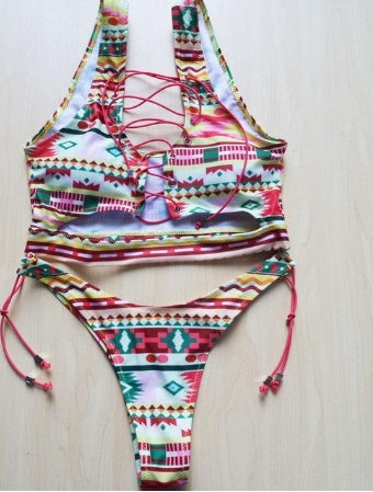 Tropic Tease Pineapple Bikini Set