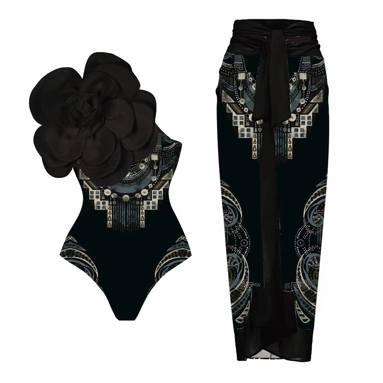 Blooming Desire Floral One-Piece Set