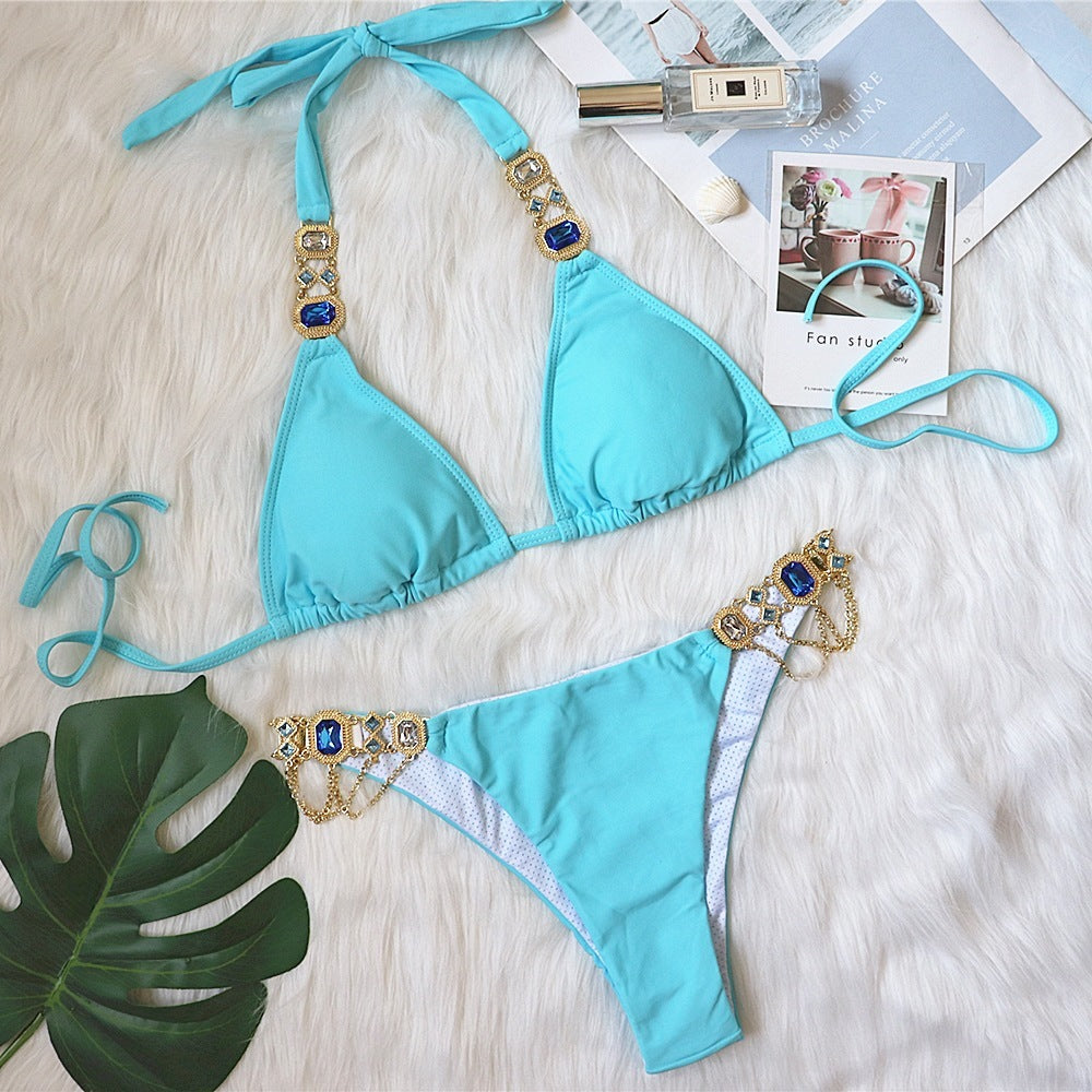Luxe Siren Crystal Bikini