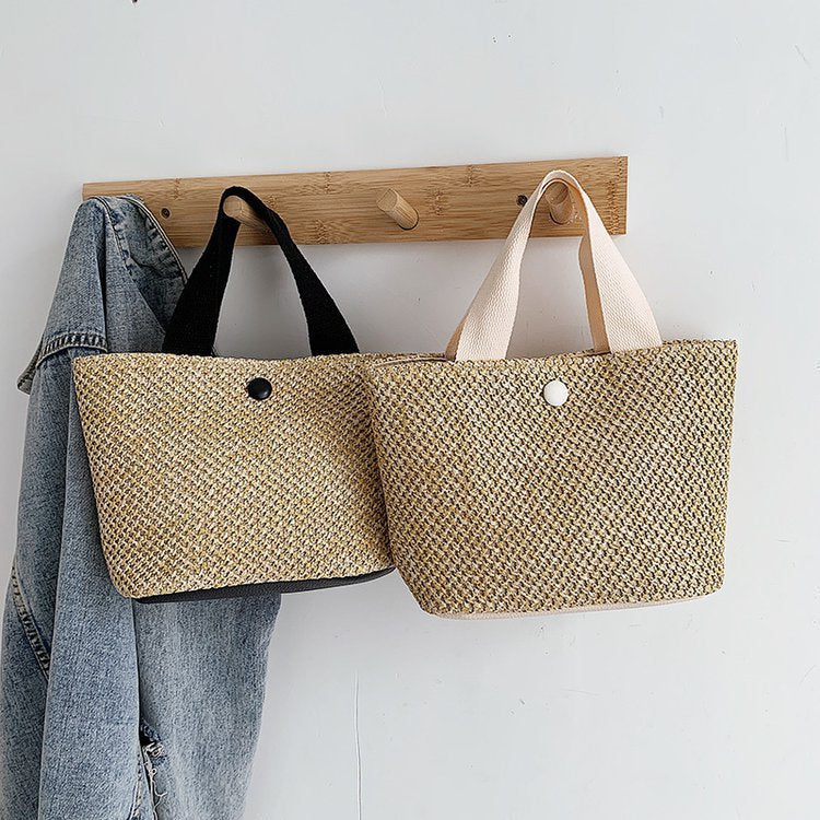 Golden Breeze Vintage Woven Bag