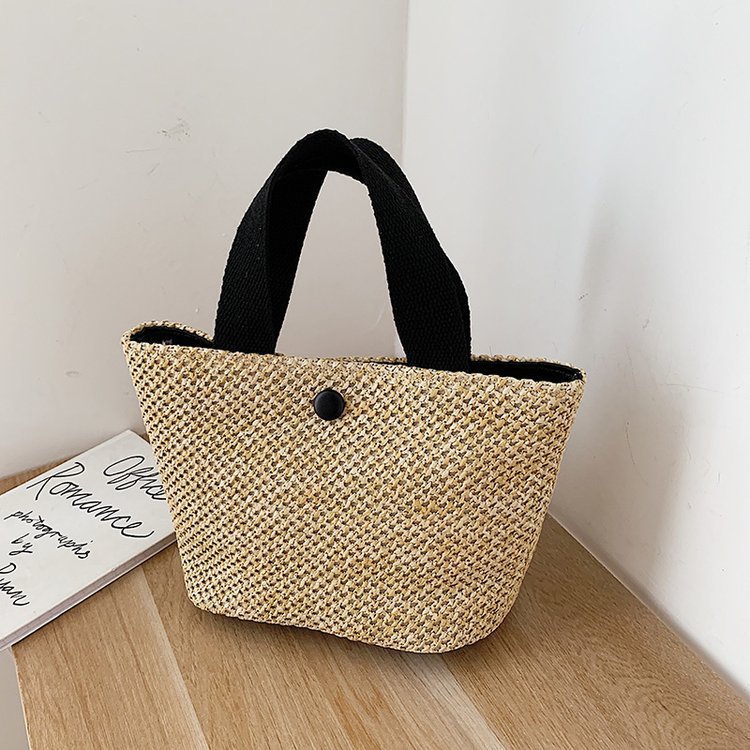 Golden Breeze Vintage Woven Bag