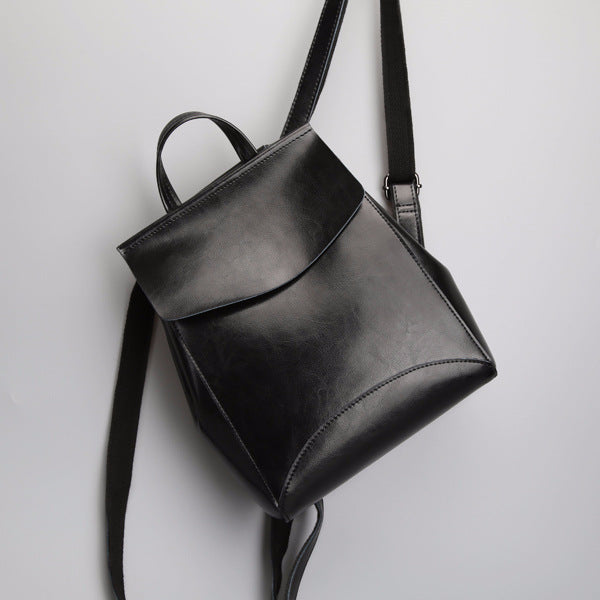 KoraLuxe 2en1 – Mochila & Bolso de Hombro Estilo Coreano Retro-Chic