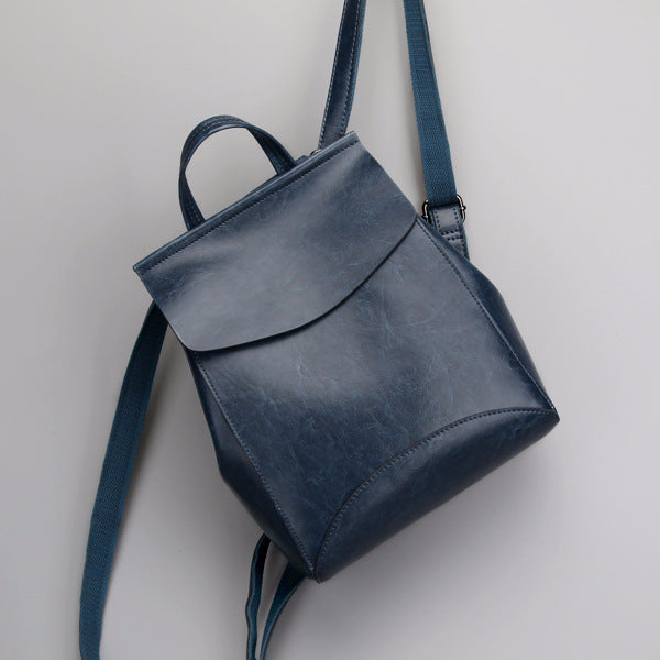 KoraLuxe 2en1 – Mochila & Bolso de Hombro Estilo Coreano Retro-Chic