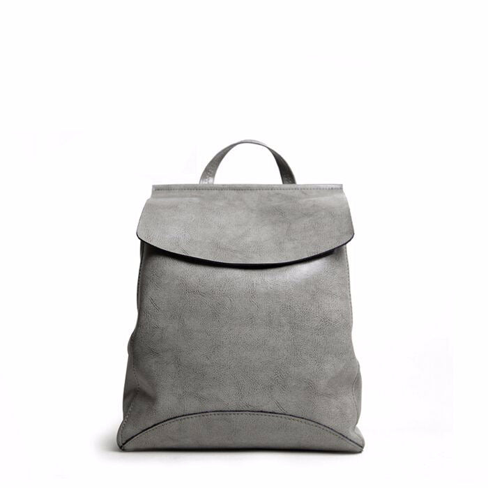KoraLuxe 2en1 – Mochila & Bolso de Hombro Estilo Coreano Retro-Chic