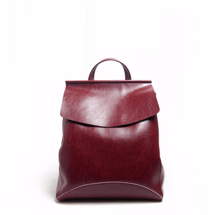 KoraLuxe 2en1 – Mochila & Bolso de Hombro Estilo Coreano Retro-Chic