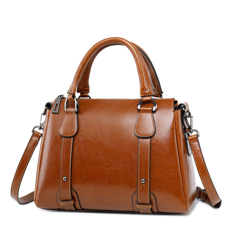 Siena Fierce – Bolso de Hombro en Cuero Genuino para la Mujer Imparable