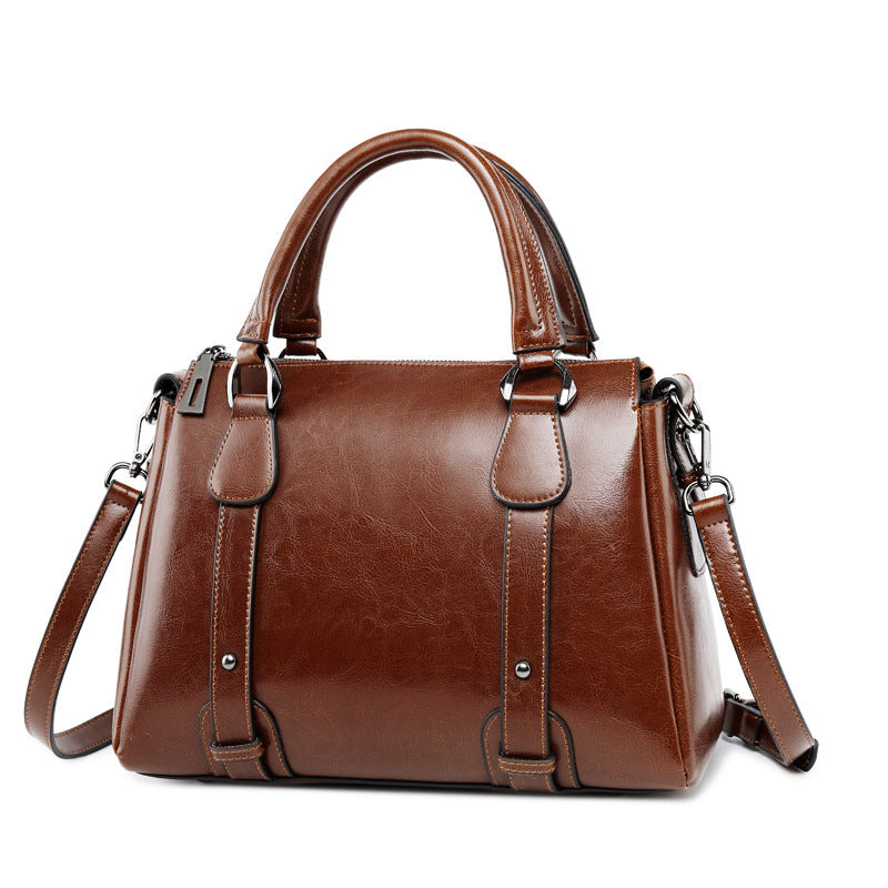 Siena Fierce – Bolso de Hombro en Cuero Genuino para la Mujer Imparable