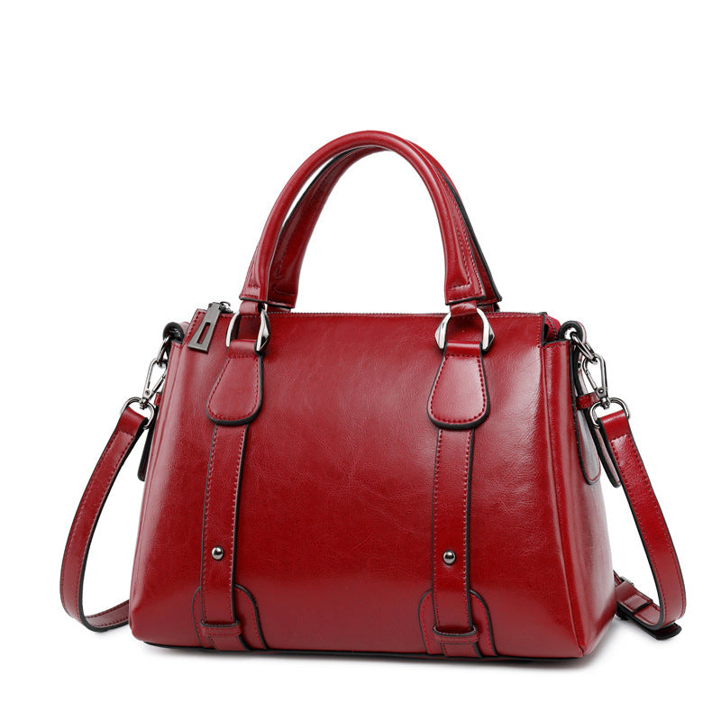 Siena Fierce – Bolso de Hombro en Cuero Genuino para la Mujer Imparable