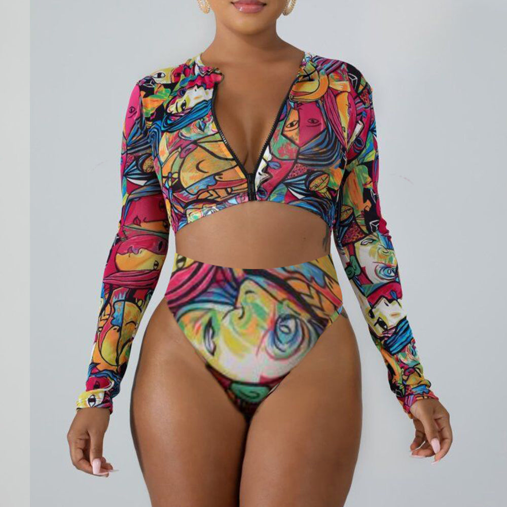 Ocean Goddess Butterfly Surf Suit
