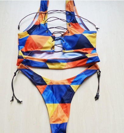 Tropic Tease Pineapple Bikini Set