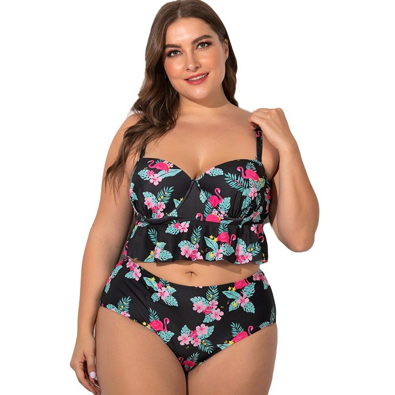 Curvy Confidence High-Waist Boxer Bikini