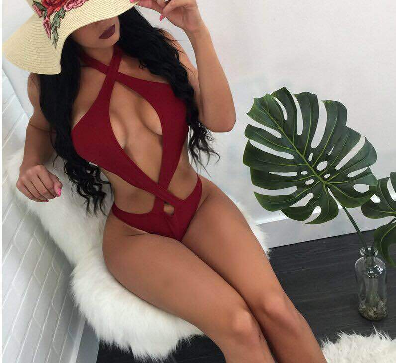 Temptation Halter Cross Bikini