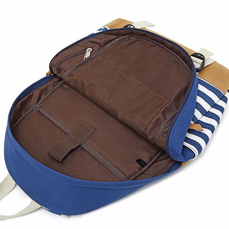 SeoulMuse Canvas Chic – Bolso Estampado Estilo Coreano para Reinas Urbanas