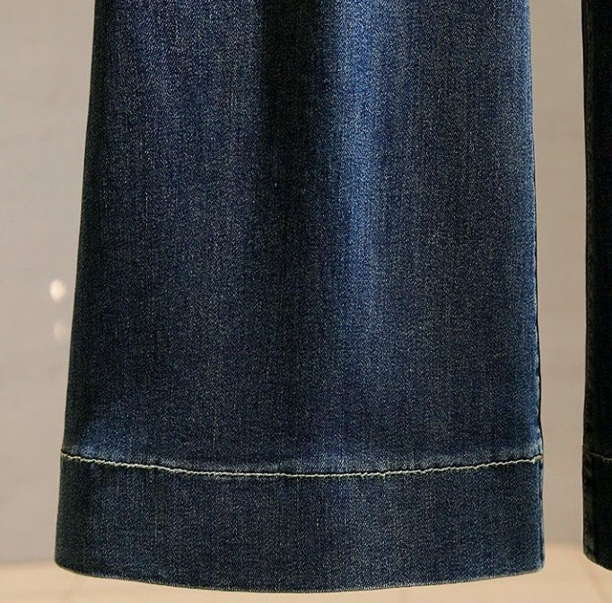 Retro Stretch Slim Flared Pants