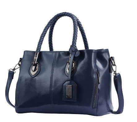 Léonora Vintage Royal – Bolso de Lujo en Cuero Encerado