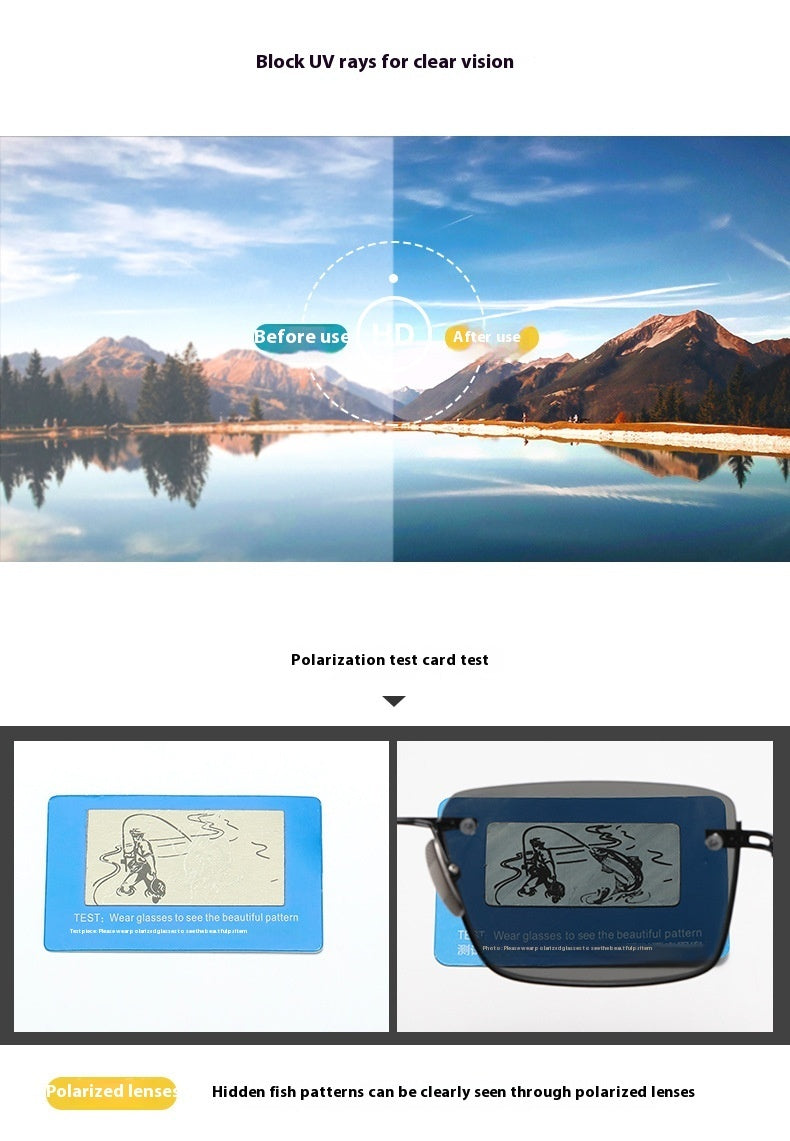 TitanGlow – Gafas de Sol Polarizadas Fashion con Opción Miopía & Marco de Titanio Puro para la Mujer Imparable