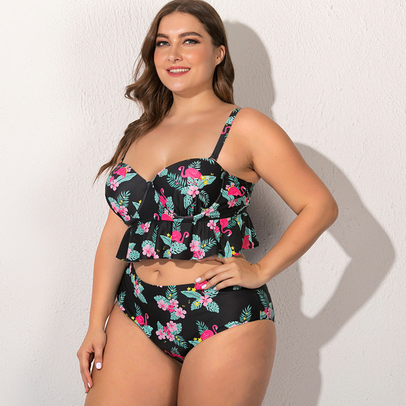 Curvy Confidence High-Waist Boxer Bikini