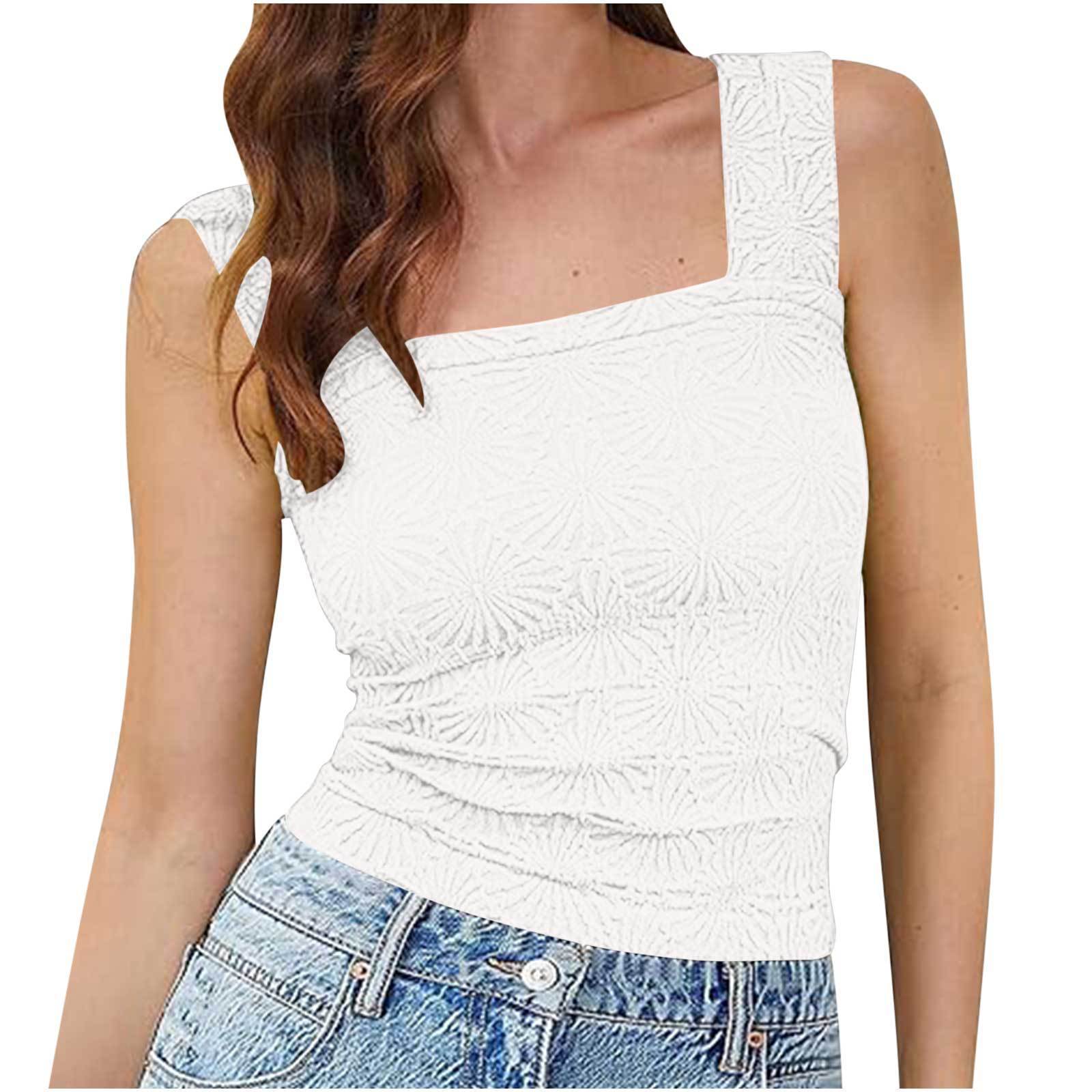 JacquardGrace Square Neck Vest
