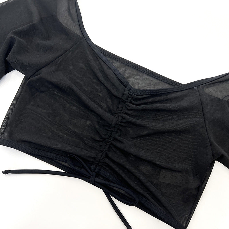Midnight Temptation 4-Piece Bikini Set
