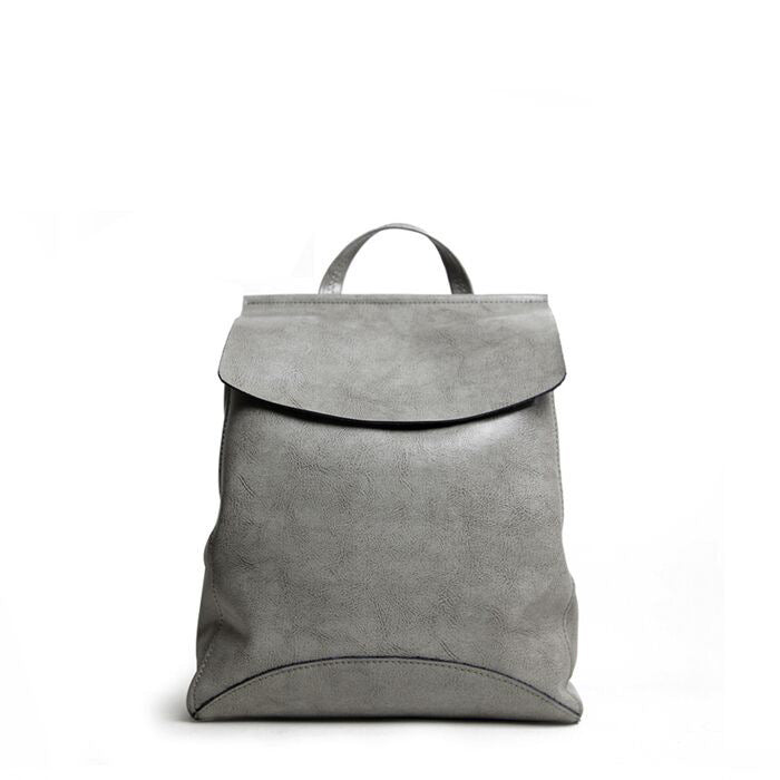 KoraLuxe 2en1 – Mochila & Bolso de Hombro Estilo Coreano Retro-Chic