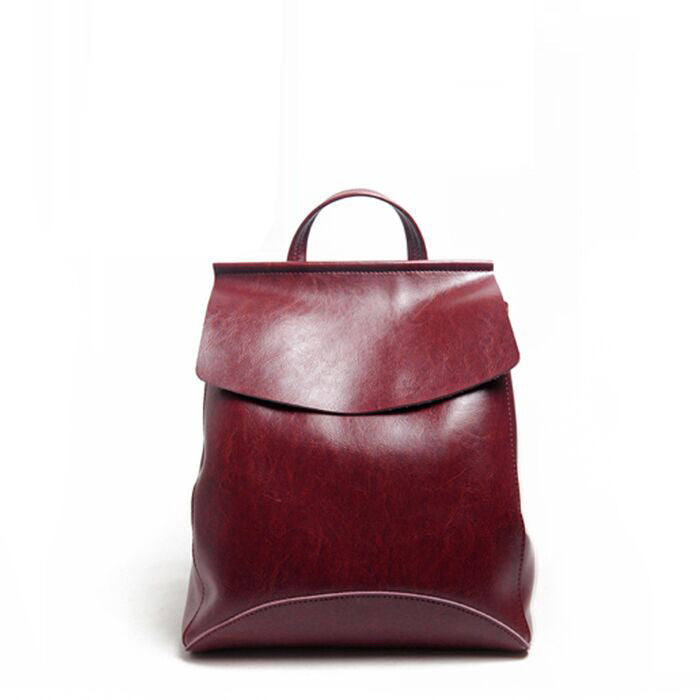 KoraLuxe 2en1 – Mochila & Bolso de Hombro Estilo Coreano Retro-Chic