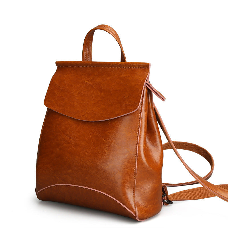 KoraLuxe 2en1 – Mochila & Bolso de Hombro Estilo Coreano Retro-Chic