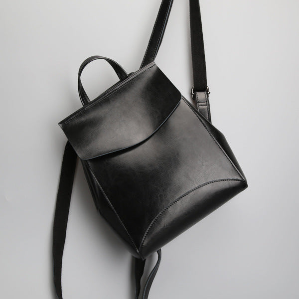 KoraLuxe 2en1 – Mochila & Bolso de Hombro Estilo Coreano Retro-Chic