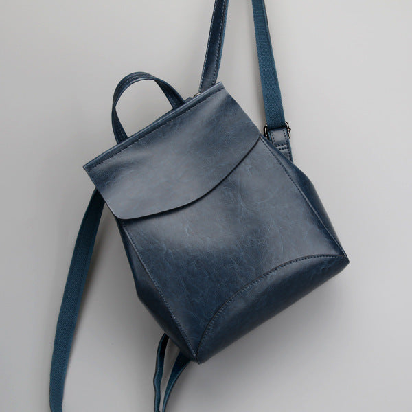 KoraLuxe 2en1 – Mochila & Bolso de Hombro Estilo Coreano Retro-Chic