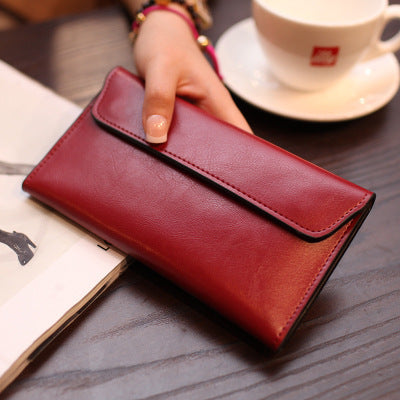 SleekEdge Cowhide Business Card Wallet