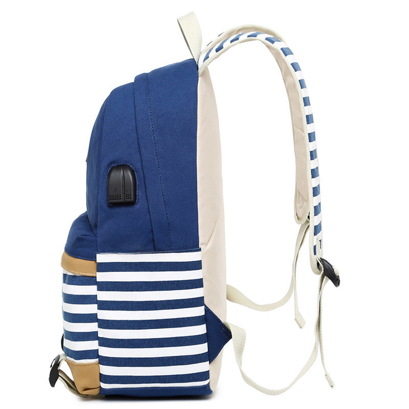 SeoulMuse Canvas Chic – Bolso Estampado Estilo Coreano para Reinas Urbanas
