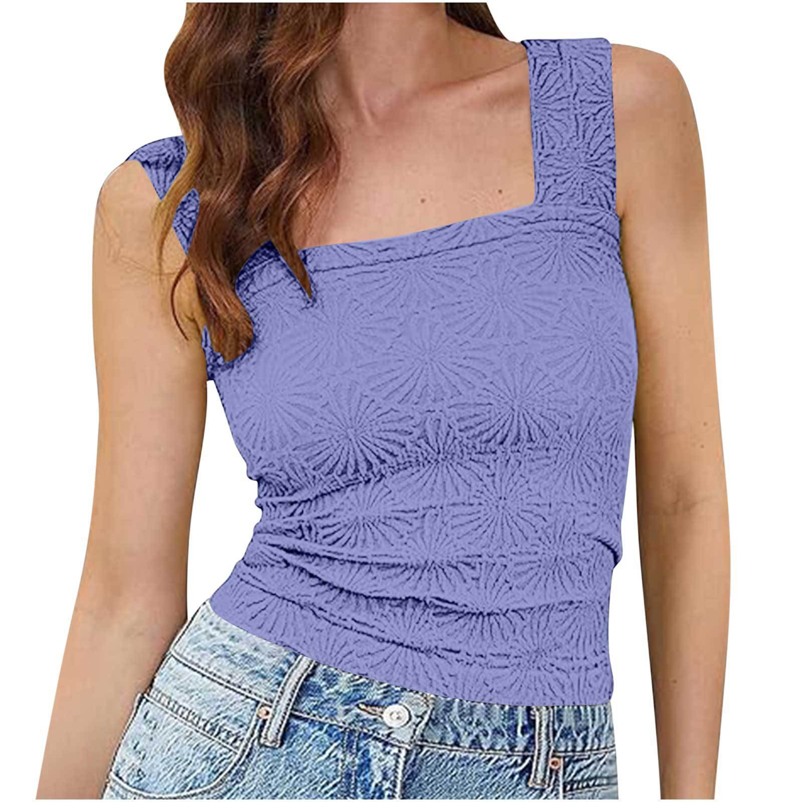 JacquardGrace Square Neck Vest