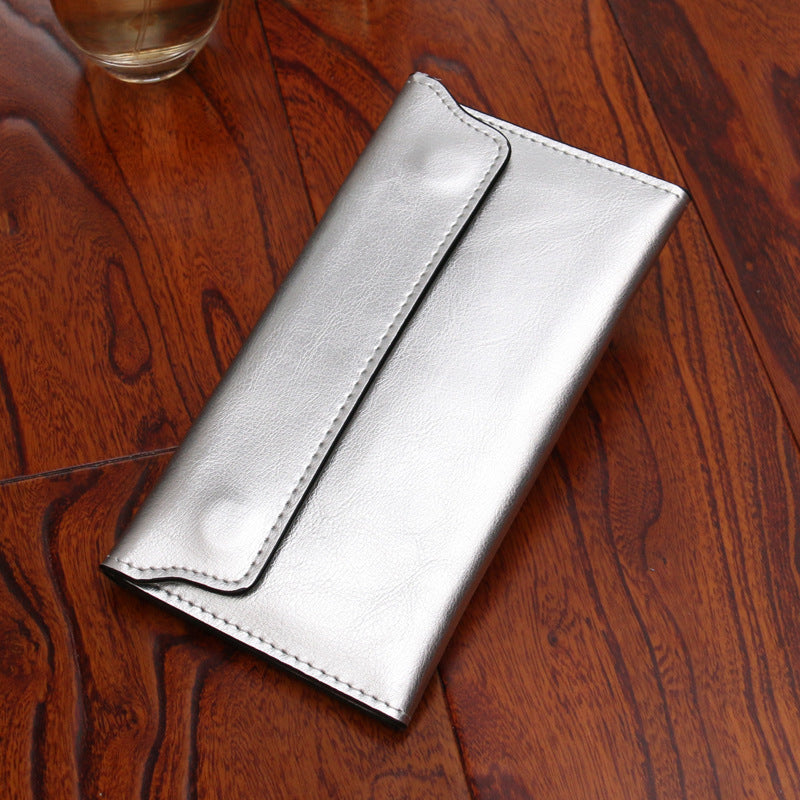 SleekEdge Cowhide Business Card Wallet