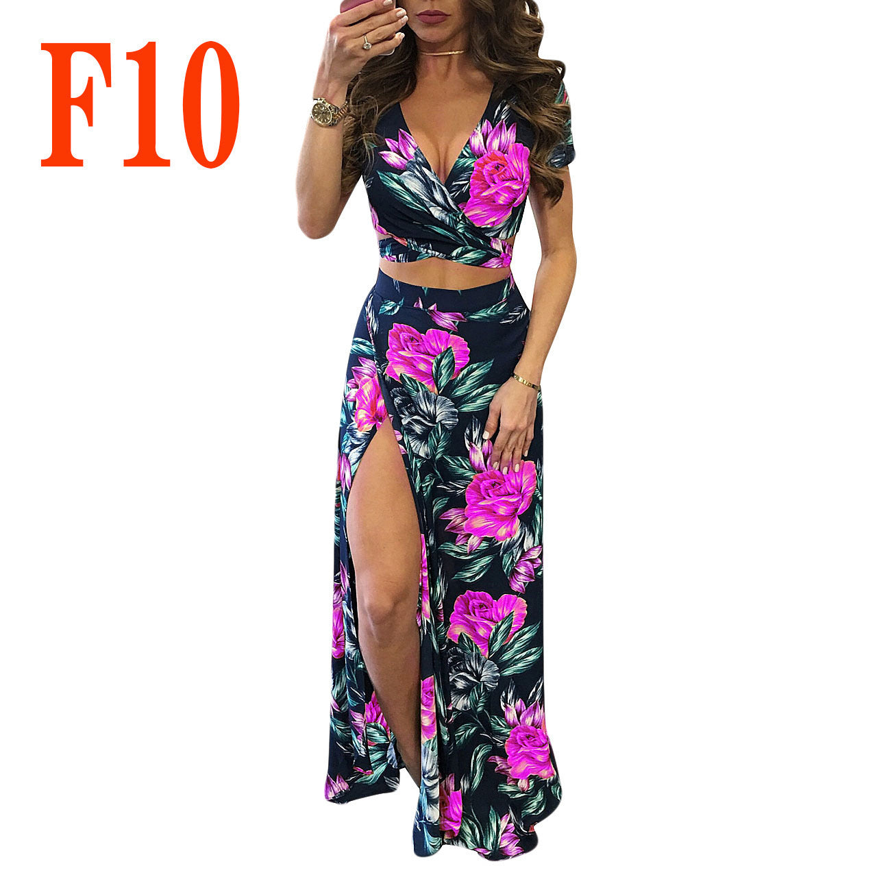 BloomSet – Conjunto de Vestido Floral + Capa para la Mujer que Florece con Estilo Propio