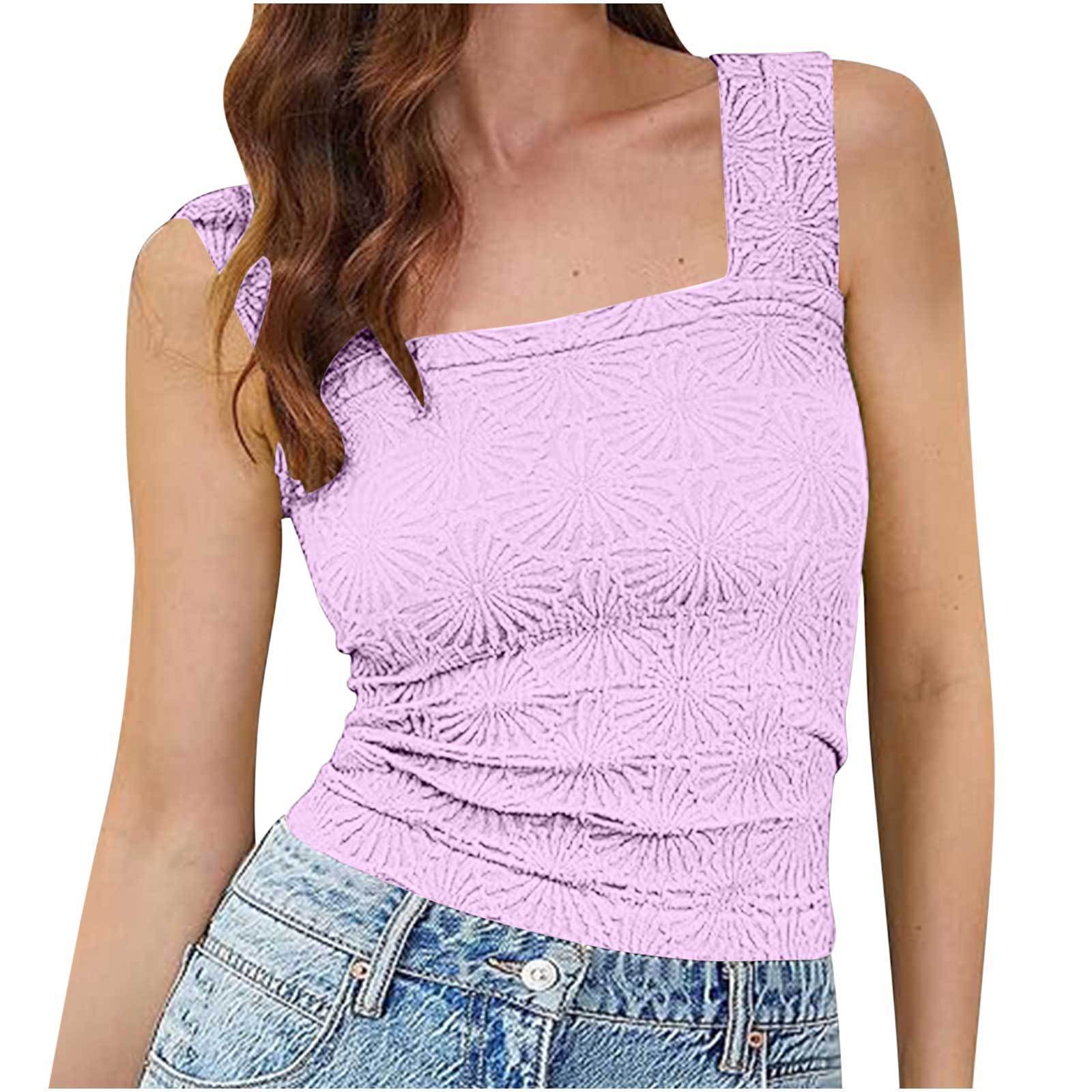 JacquardGrace Square Neck Vest