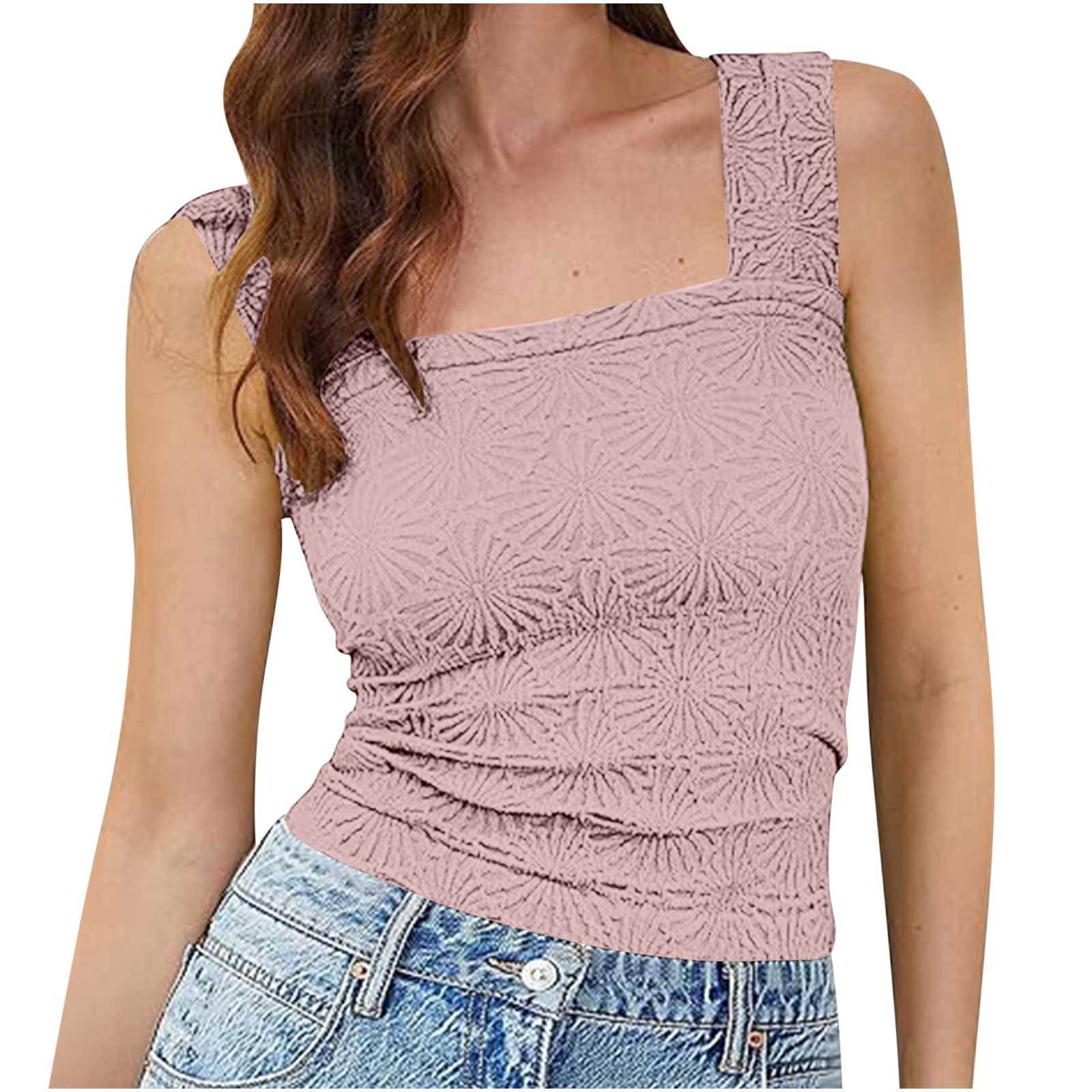 JacquardGrace Square Neck Vest