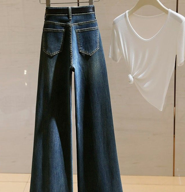 Retro Stretch Slim Flared Pants