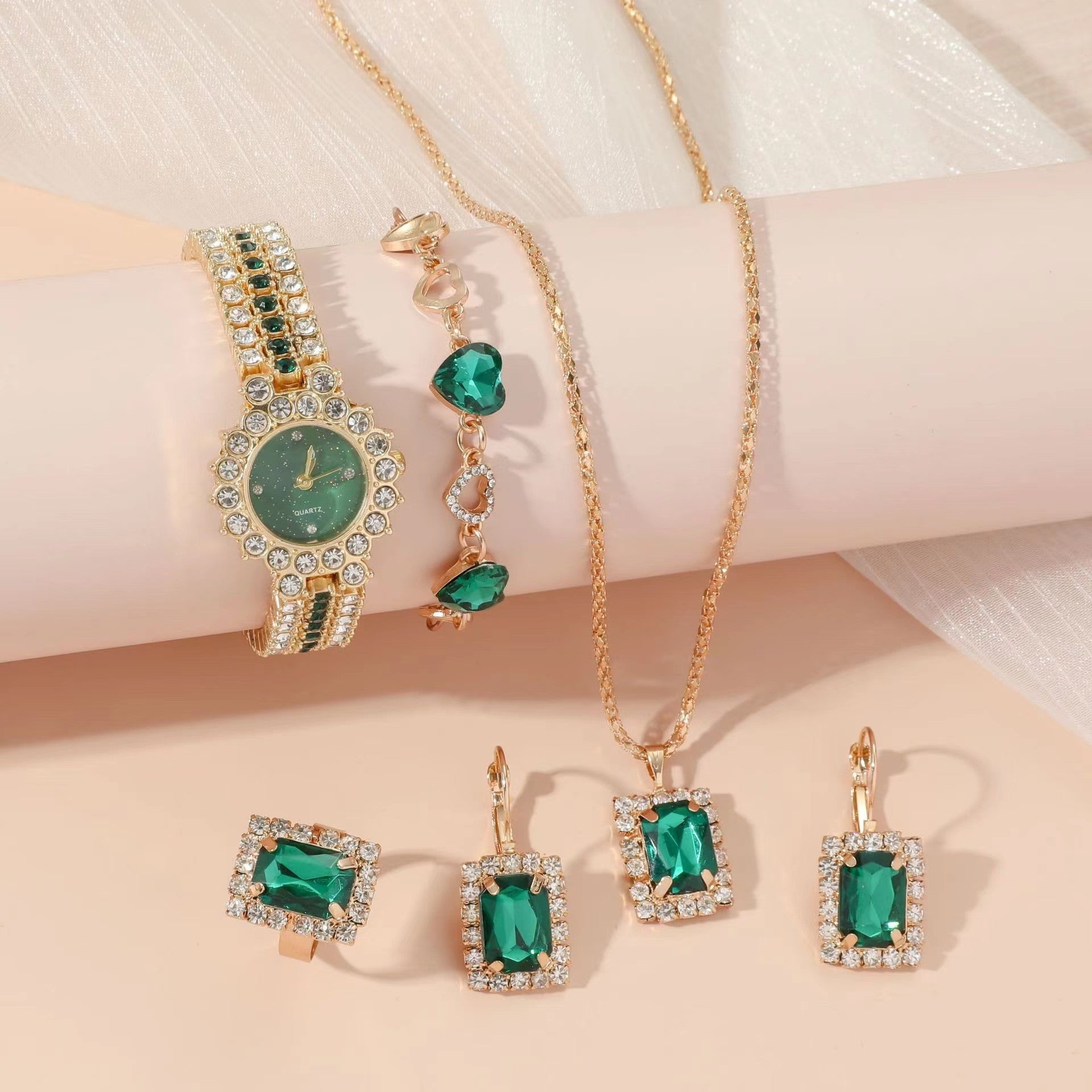 RegalSteel Watch & Jewelry Set