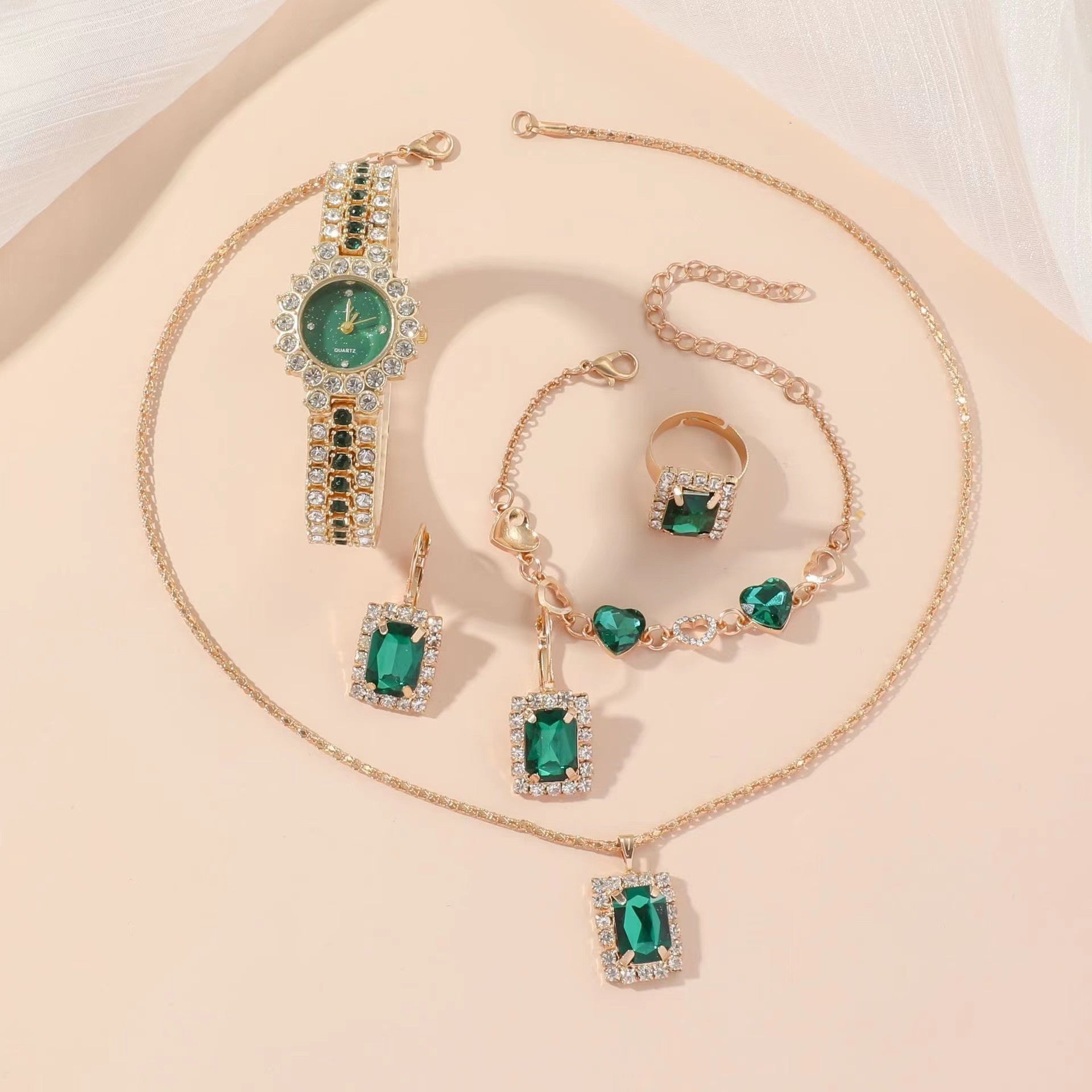 RegalSteel Watch & Jewelry Set