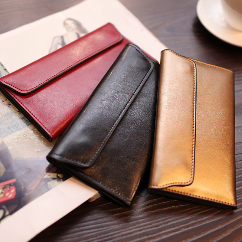 SleekEdge Cowhide Business Card Wallet