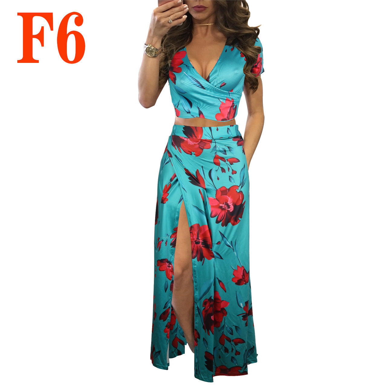BloomSet – Conjunto de Vestido Floral + Capa para la Mujer que Florece con Estilo Propio