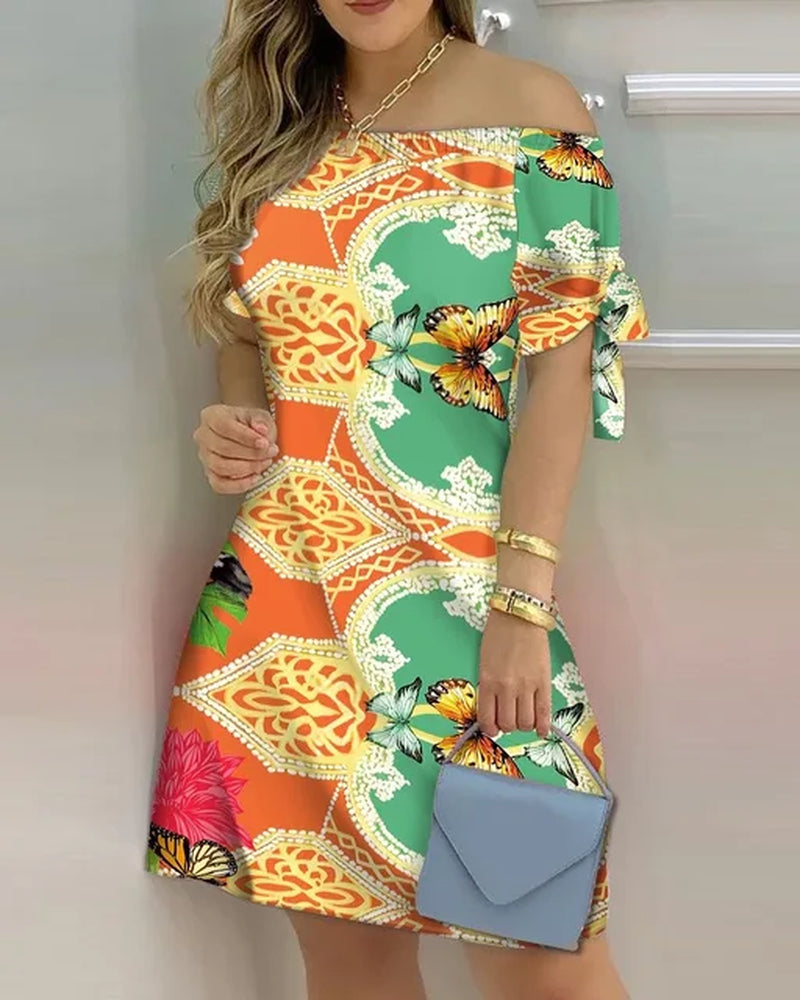 Tropical Getaway Dress - Boho Style