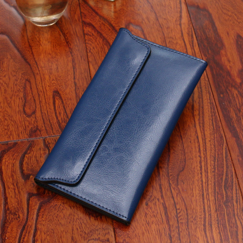 SleekEdge Cowhide Business Card Wallet