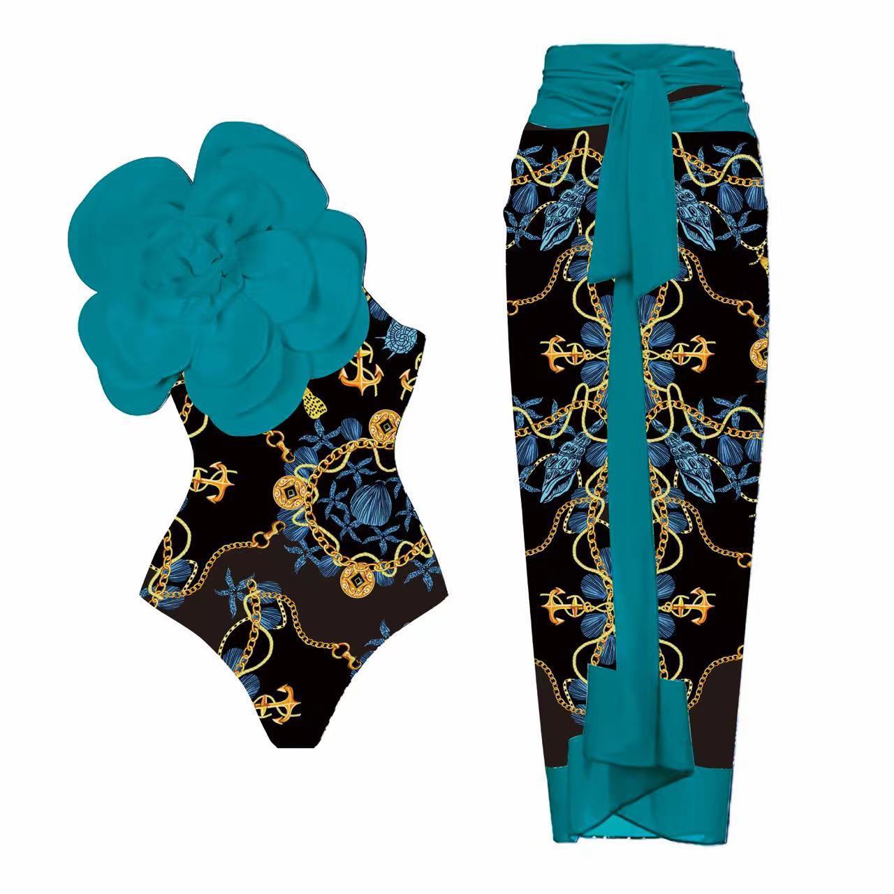 Blooming Desire Floral One-Piece Set